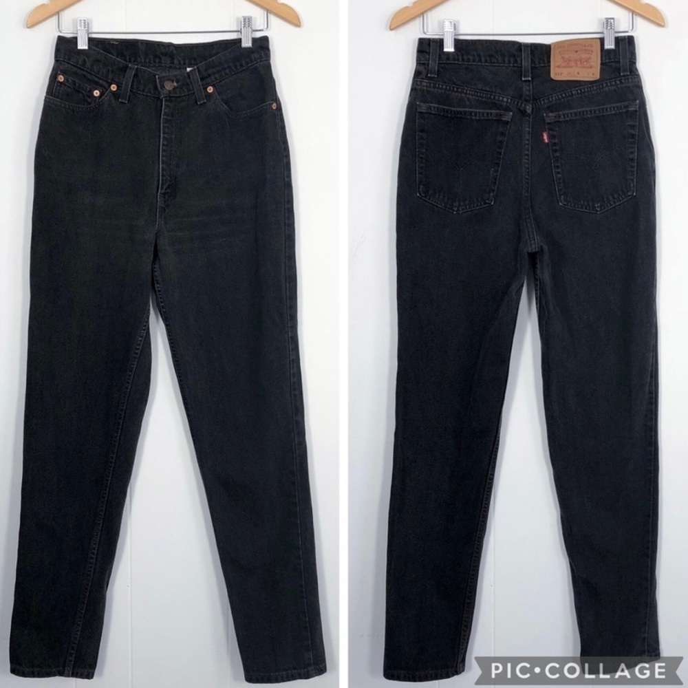 VTG 1996 Levis 512 Slim Fit Tapered Leg Jean Made in USA Waist 26, Tagged 11 MED